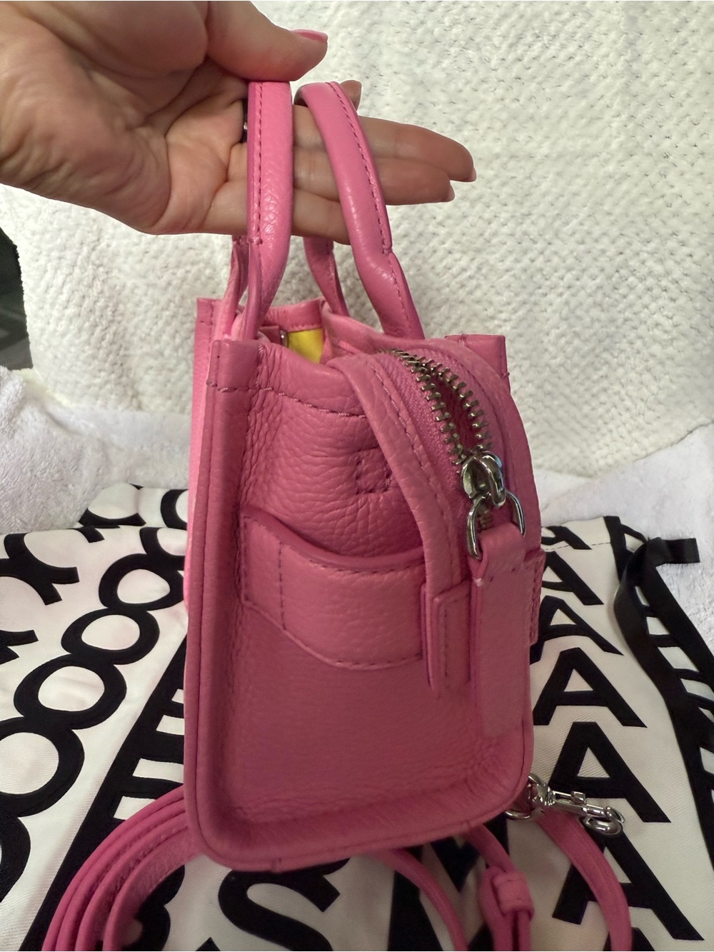 Marc Jacobs mini tote bag (petal) - Picture 5 of 7